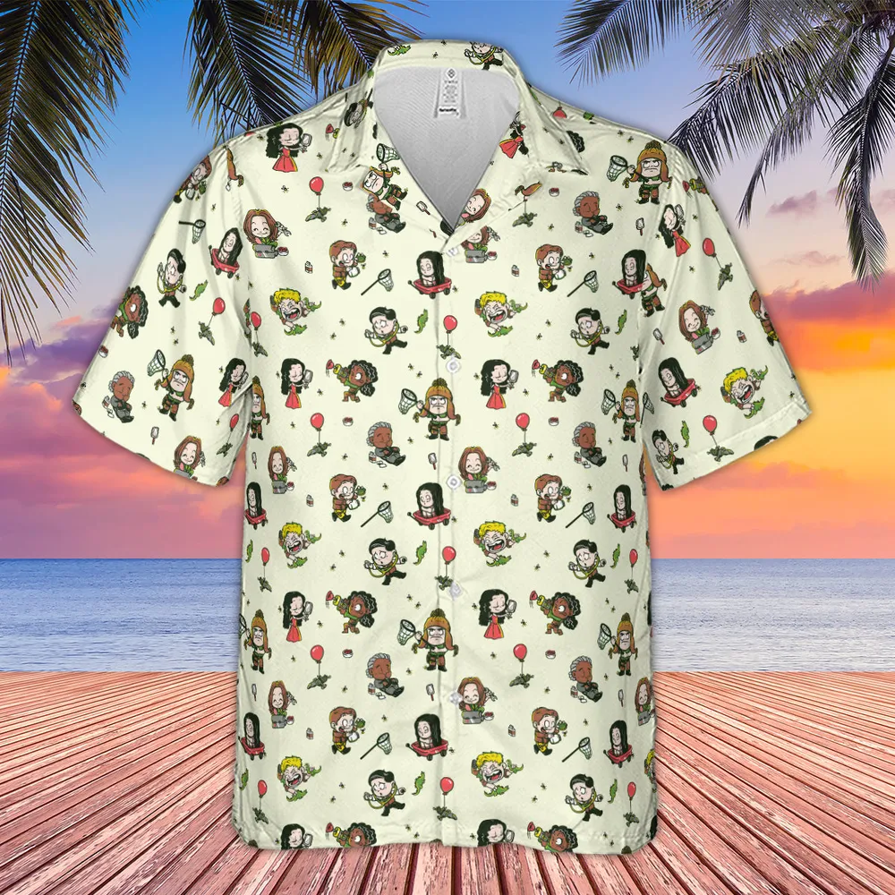Firefly Characters Hawaiian Shirt - 4