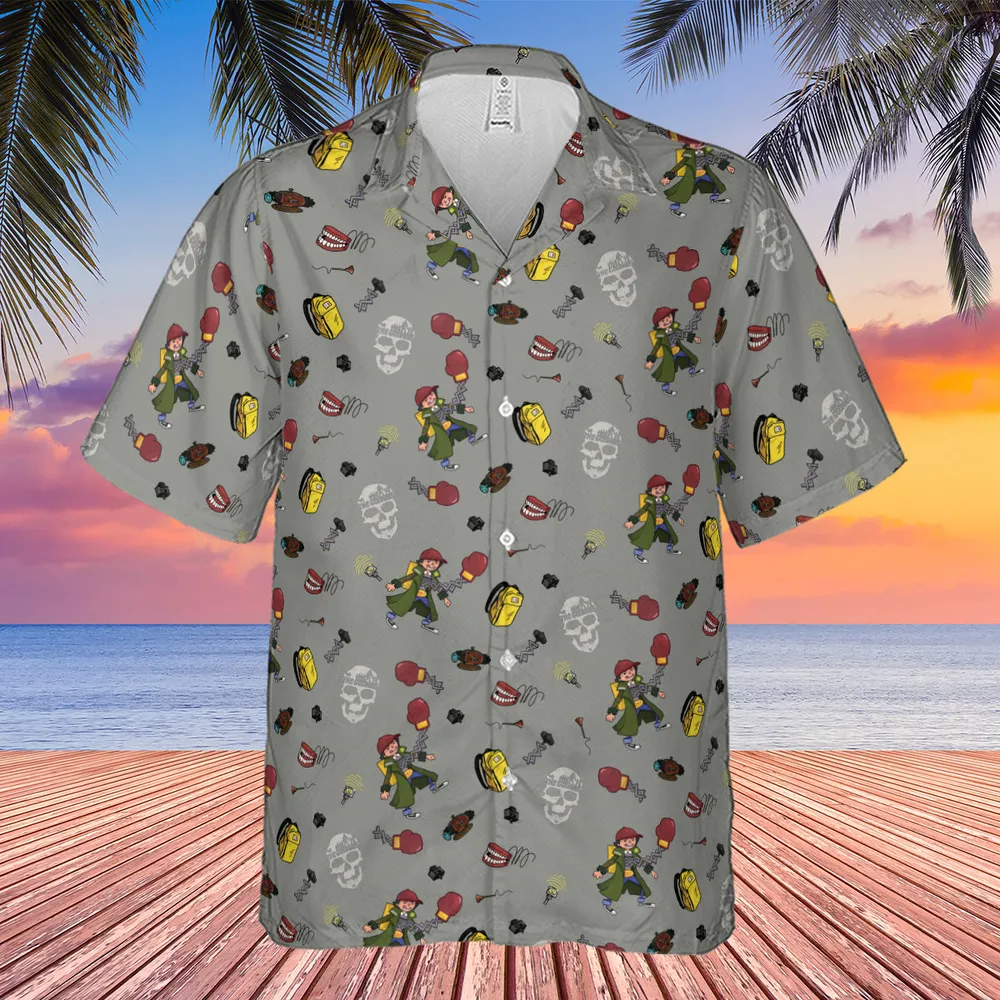 The Goonies Data Invention Hawaiian Shirt - 3
