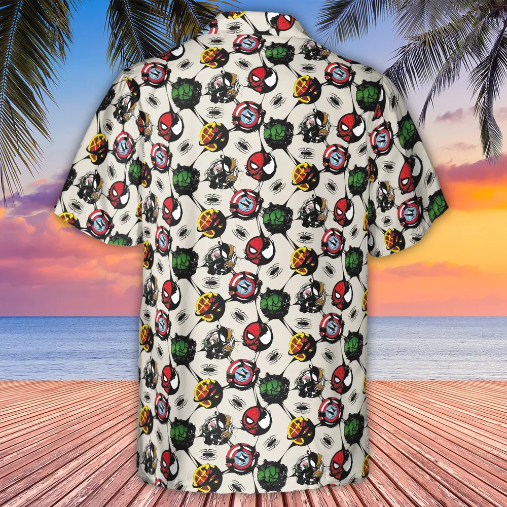 Teenage Mutant Ninja Turtles Pattern Hawaiian Shirt - 3