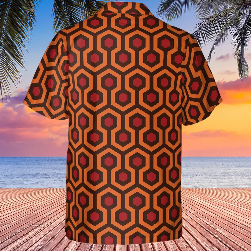 The Overlook Pattern The Shining Hawaiian Shirt - 3