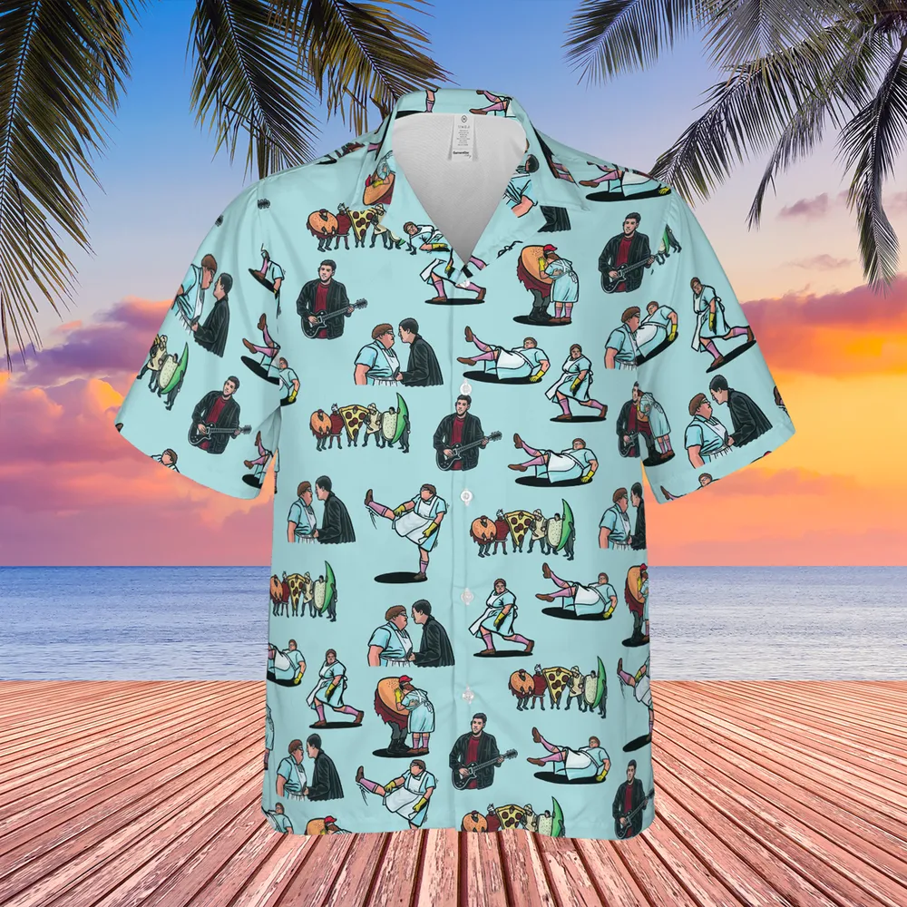 Lunch Lady Land SNL Hawaiian Shirt - 3