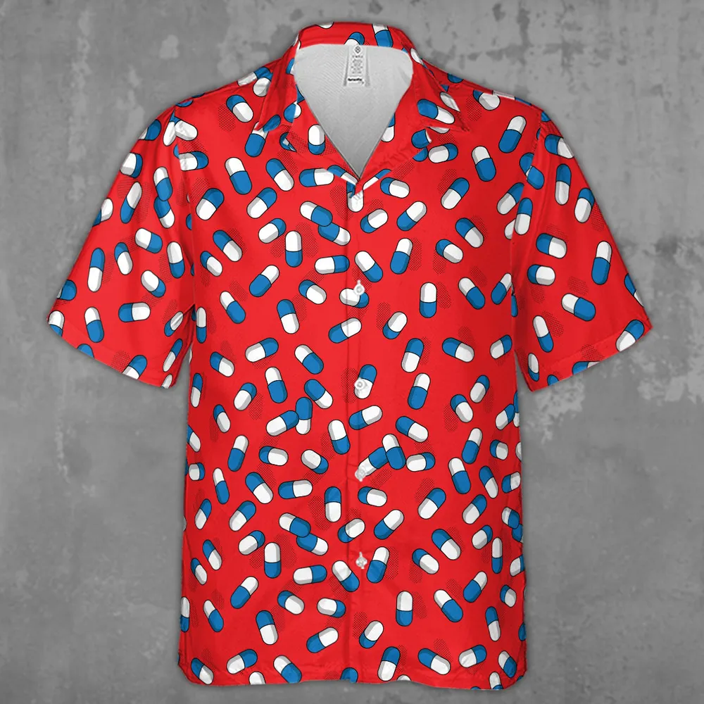 The Capsules Akira Pattern Hawaiian Shirt - 3