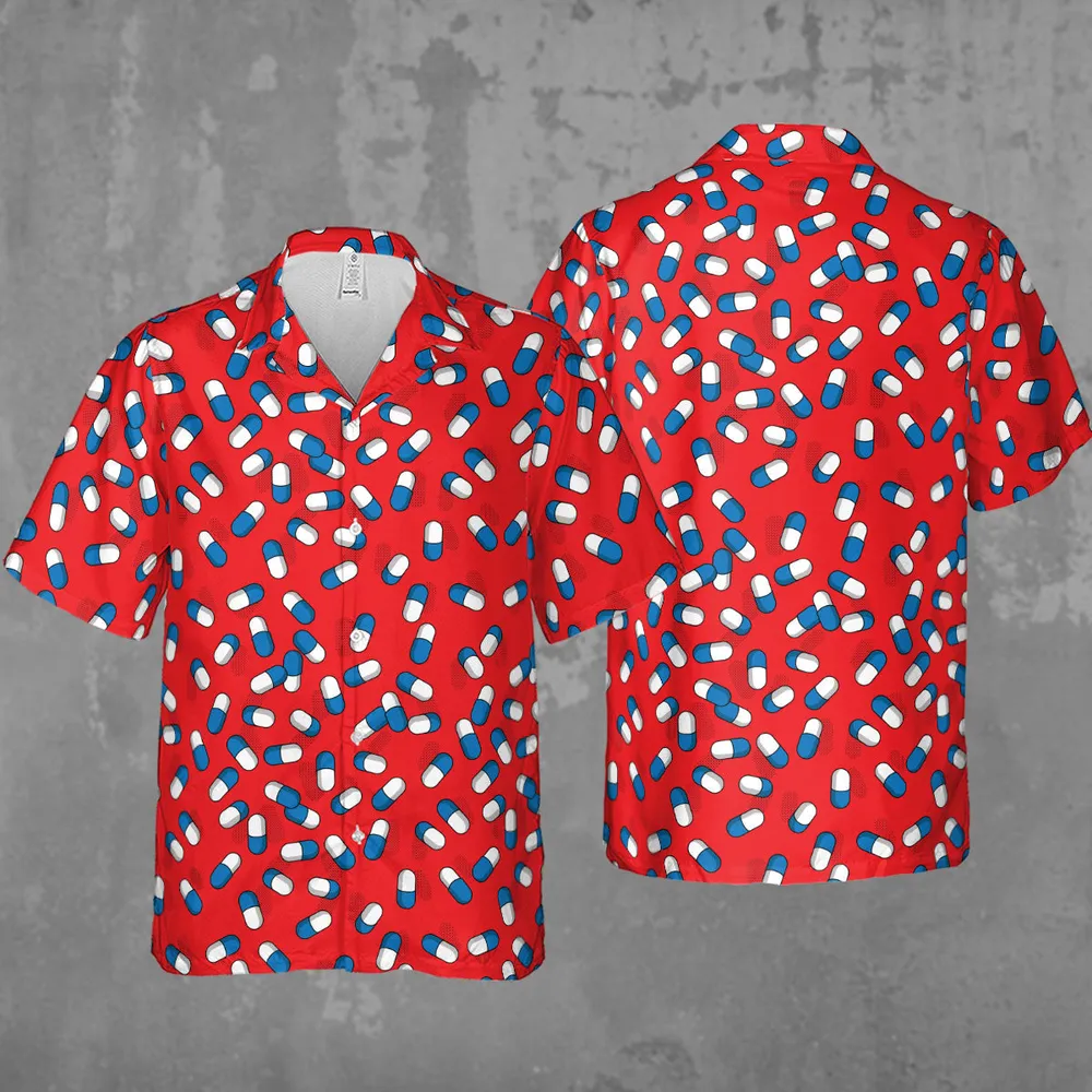 The Capsules Akira Pattern Hawaiian Shirt - 4