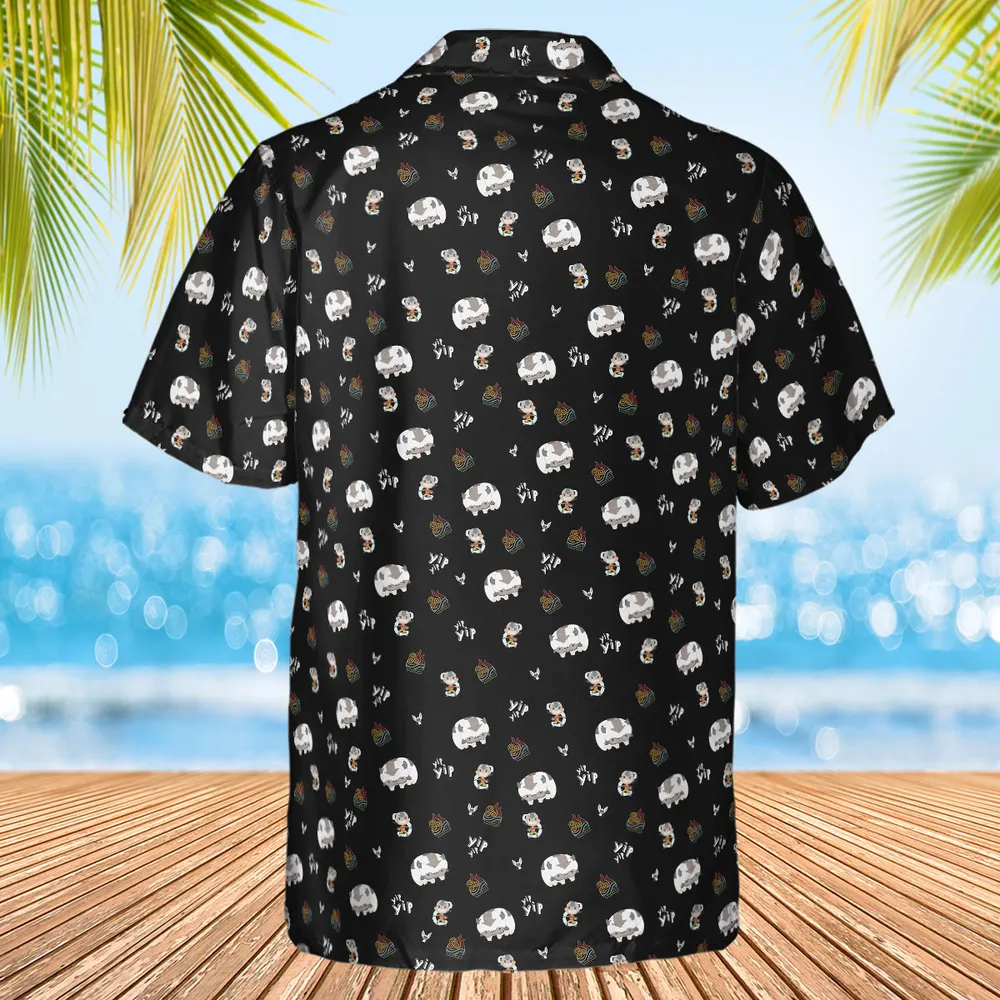 Appa Yip Yip Avatar Pattern Hawaiian Shirt - 2