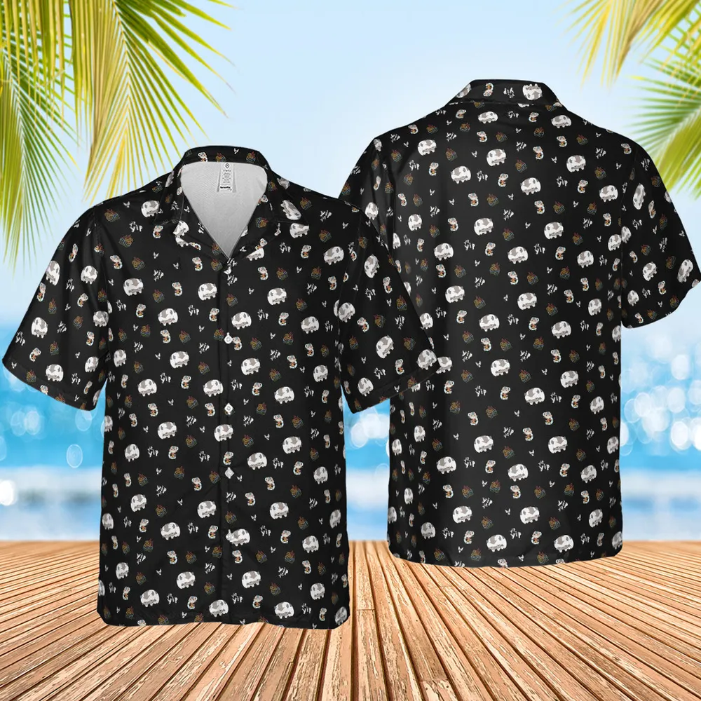Appa Yip Yip Avatar Pattern Hawaiian Shirt - 4