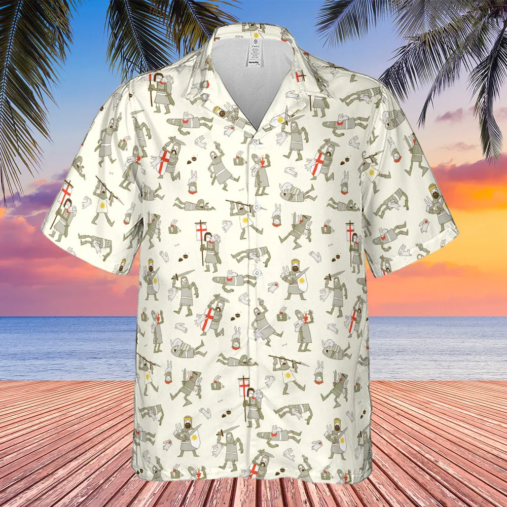 Bad Tempered Rodents Monty Python Hawaiian Shirt - 4