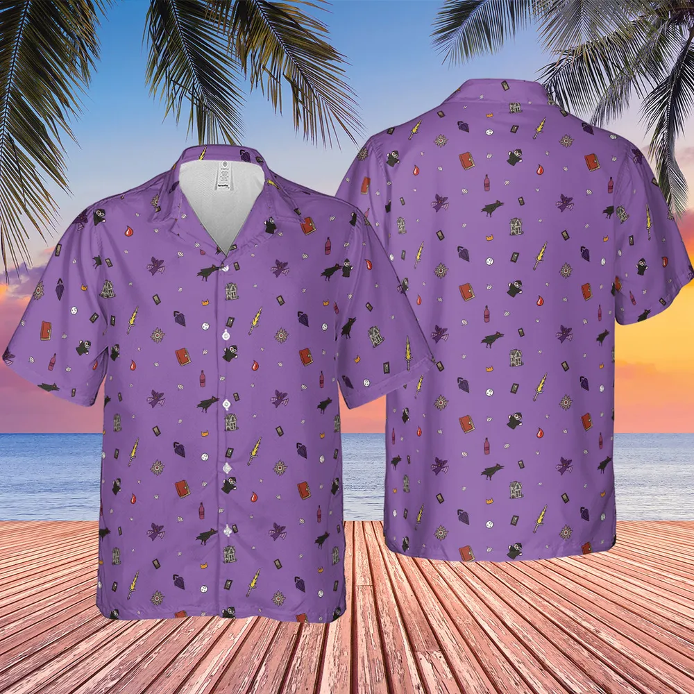 Barovia Dungeons and Dragons Pattern Hawaiian Shirt - 2