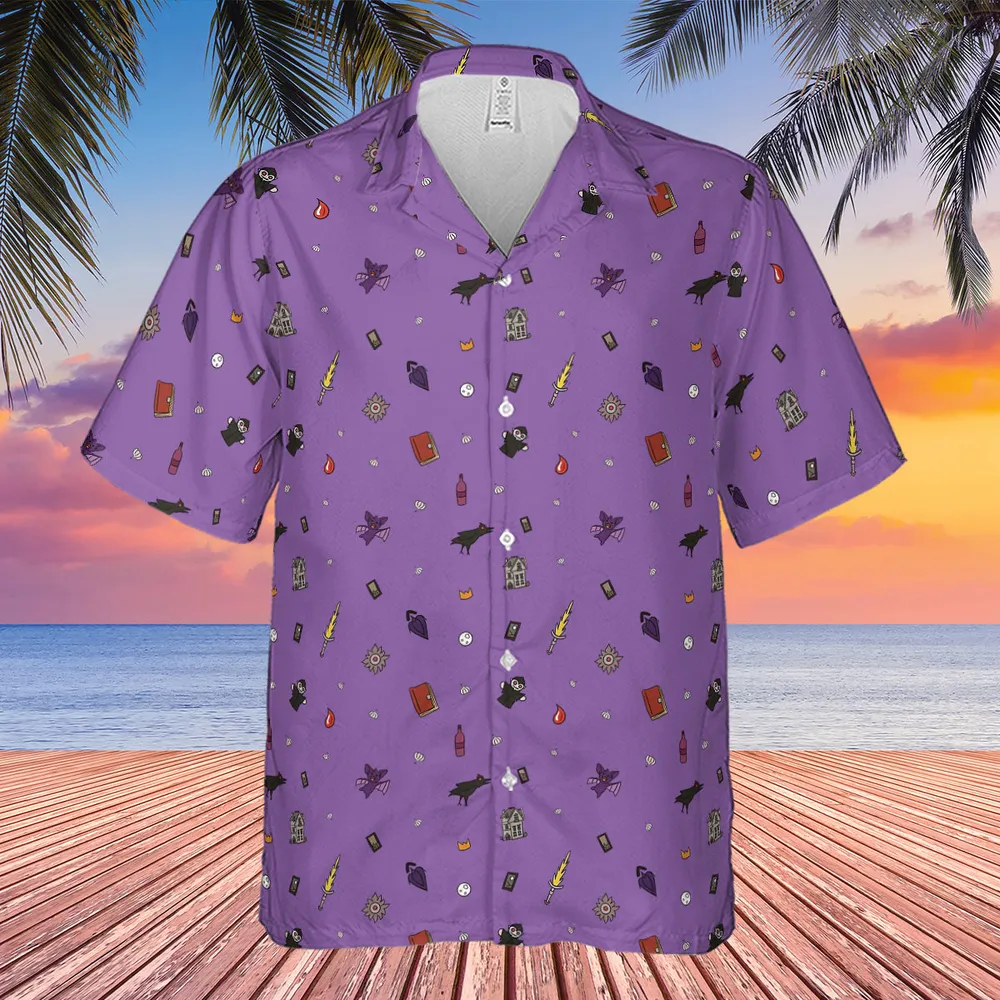 Barovia Dungeons and Dragons Pattern Hawaiian Shirt - 4