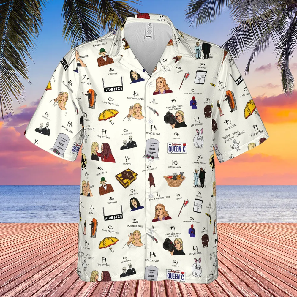 Buffy the Vampire Slayer Hawaiian Shirt - 4