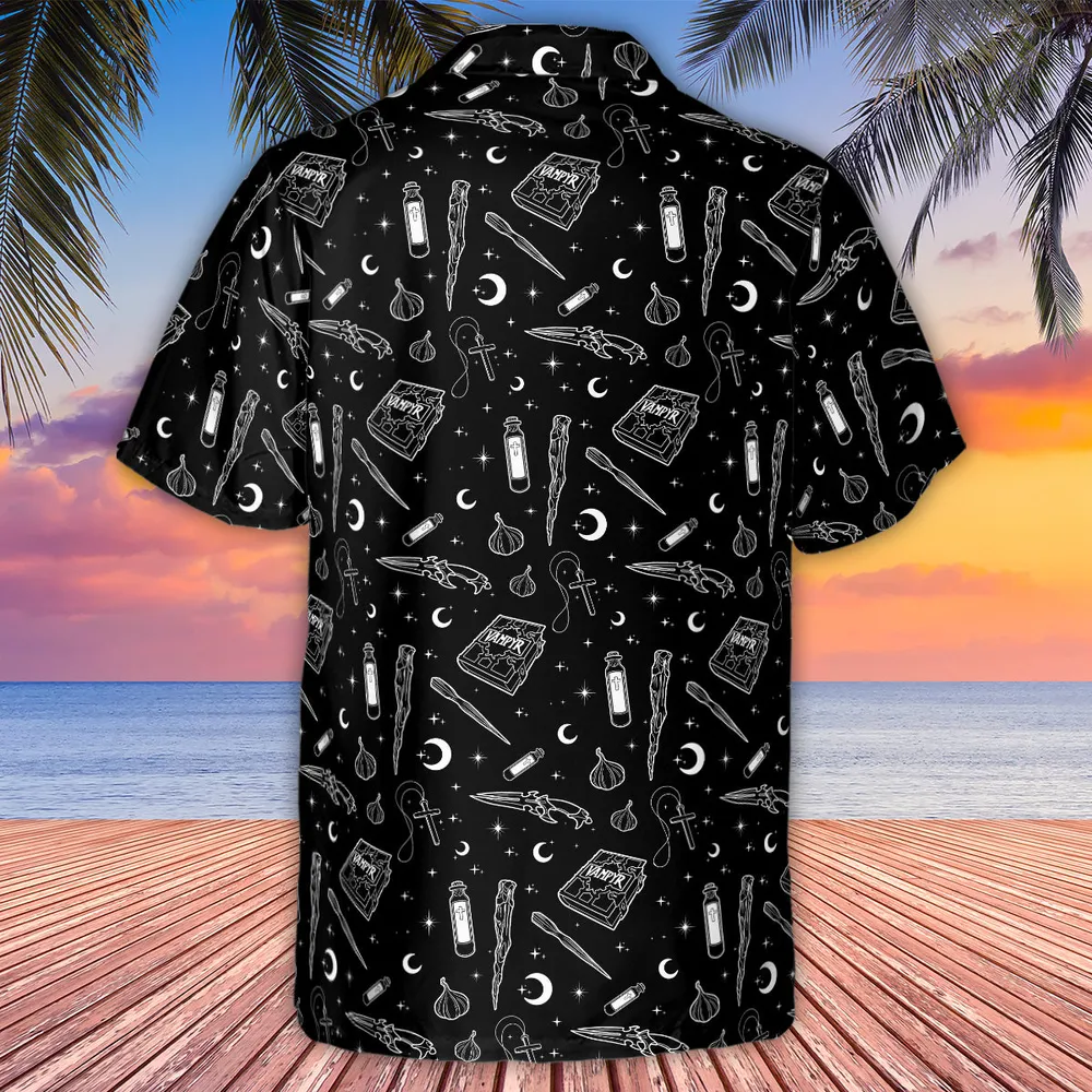 Buffy The Vampire Slayer Items Pattern Hawaiian Shirt - 3