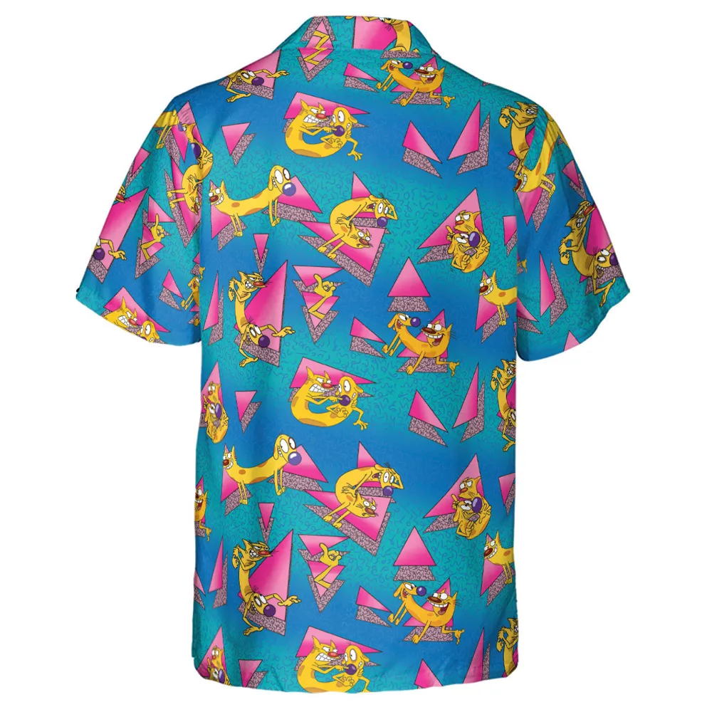 CatDog Nickelodeon Pattern Hawaiian Shirt - 5