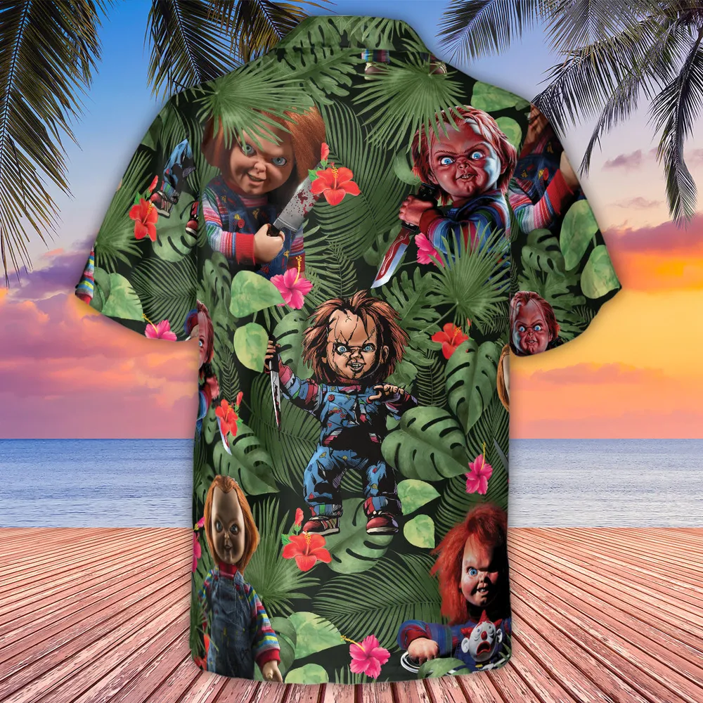 Chucky Just Wanna Have Fun Hawaiian Shirt - 3