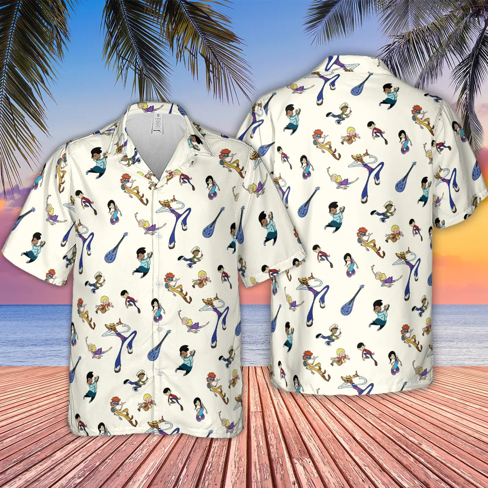 Class Of 3000 Characters Pattern Hawaiian Shirt - 2