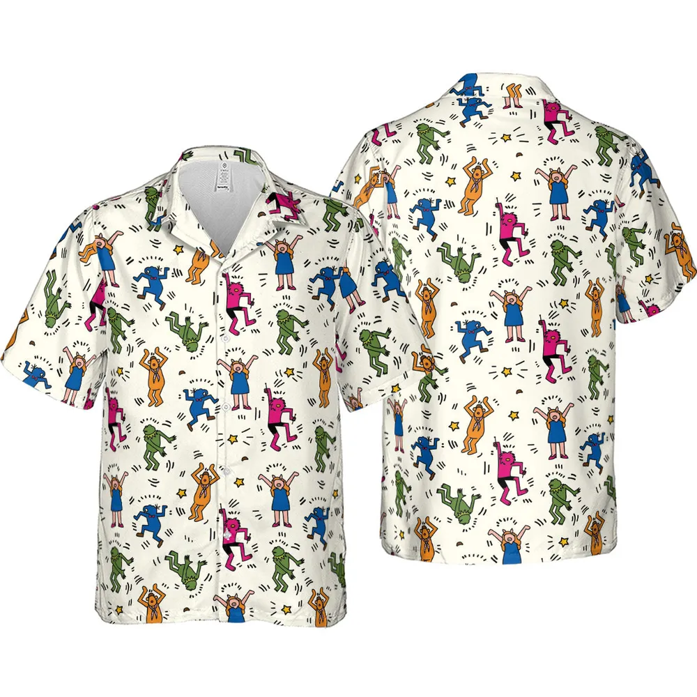 Dancing Muppets The Muppets Characters Hawaiian Shirt - 3