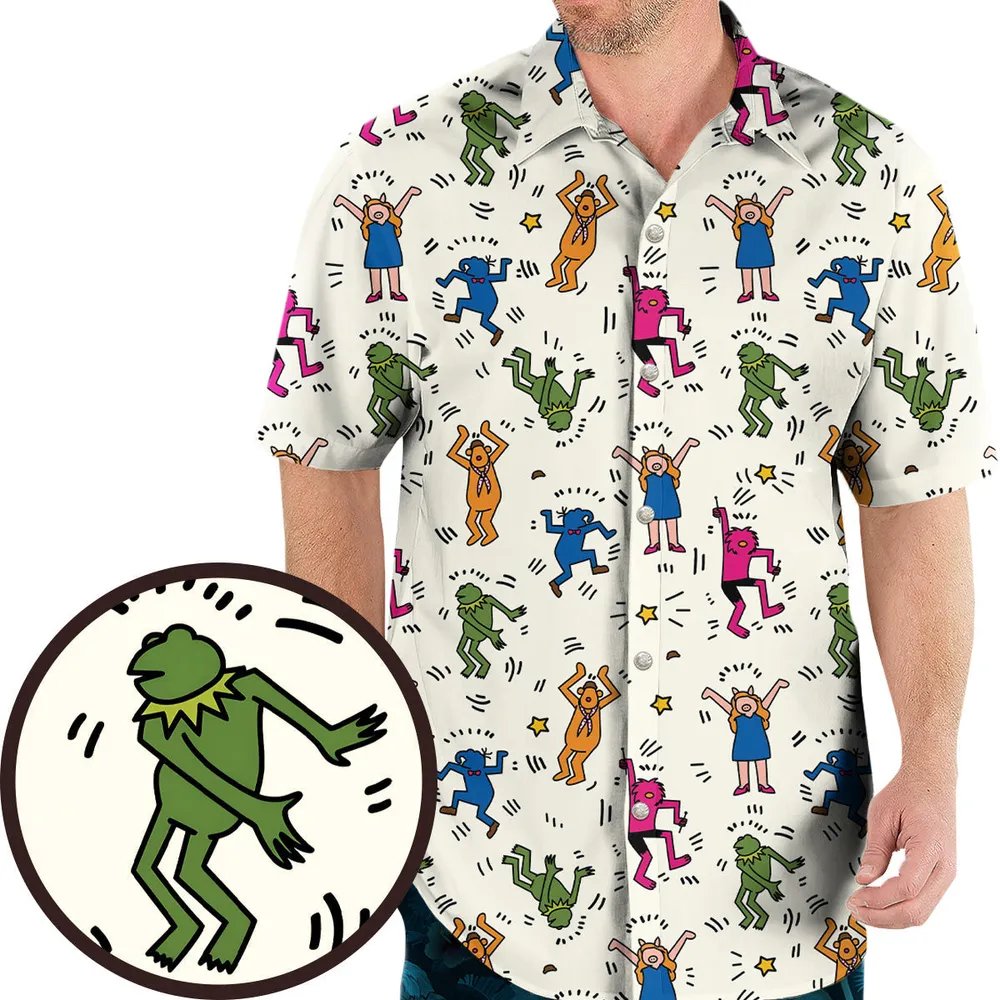 Dancing Muppets The Muppets Characters Hawaiian Shirt - 2