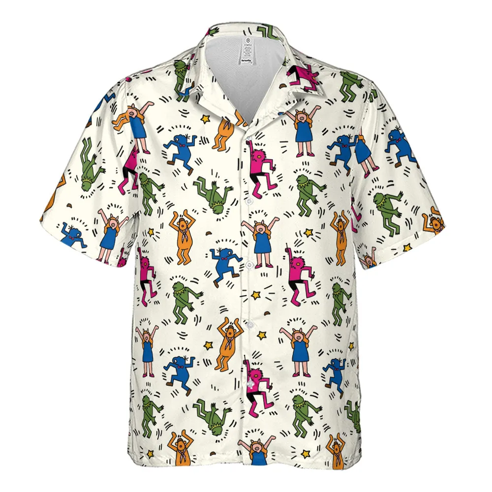 Dancing Muppets The Muppets Characters Hawaiian Shirt - 4