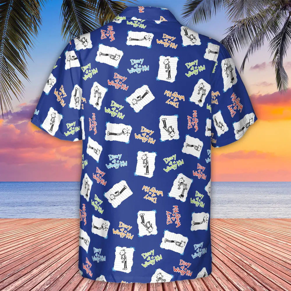 Diary of a Wimpy Kid Hawaiian Shirt - 2