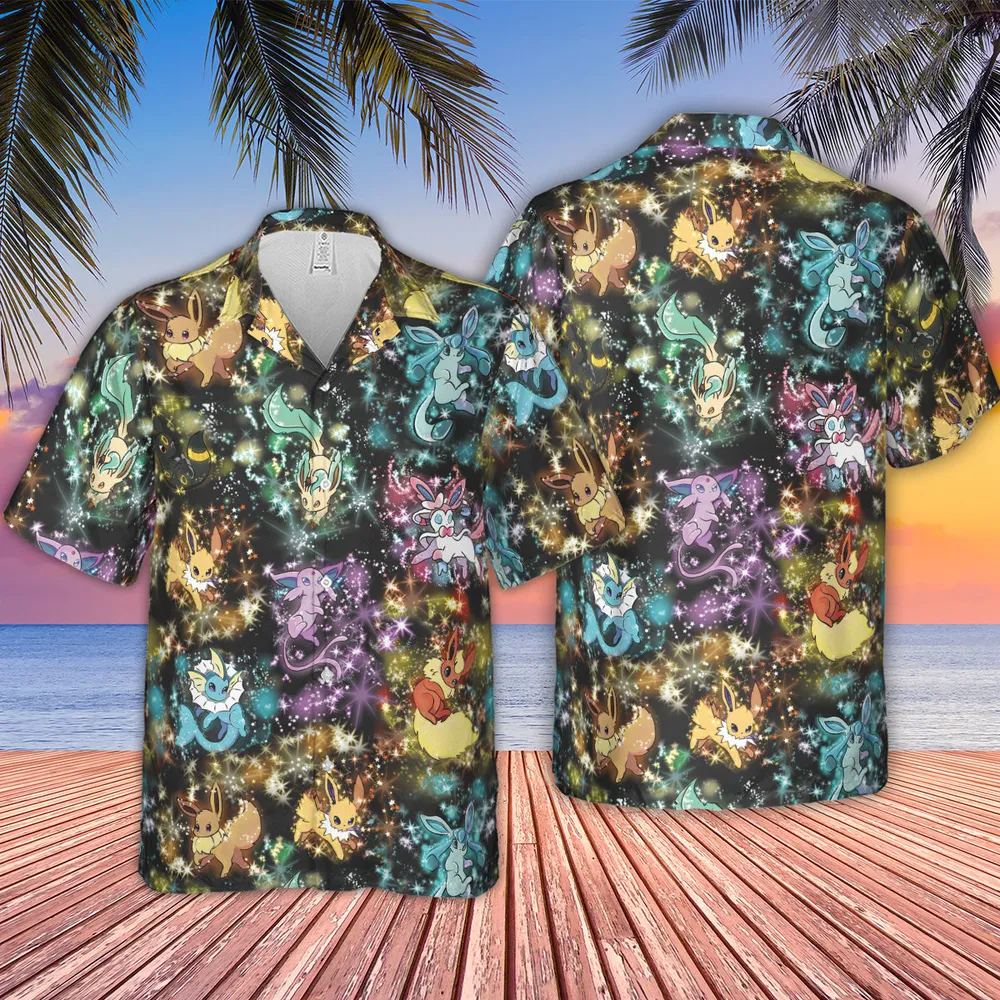 Eevee Evolution in the Galaxy Hawaiian Shirt - 2