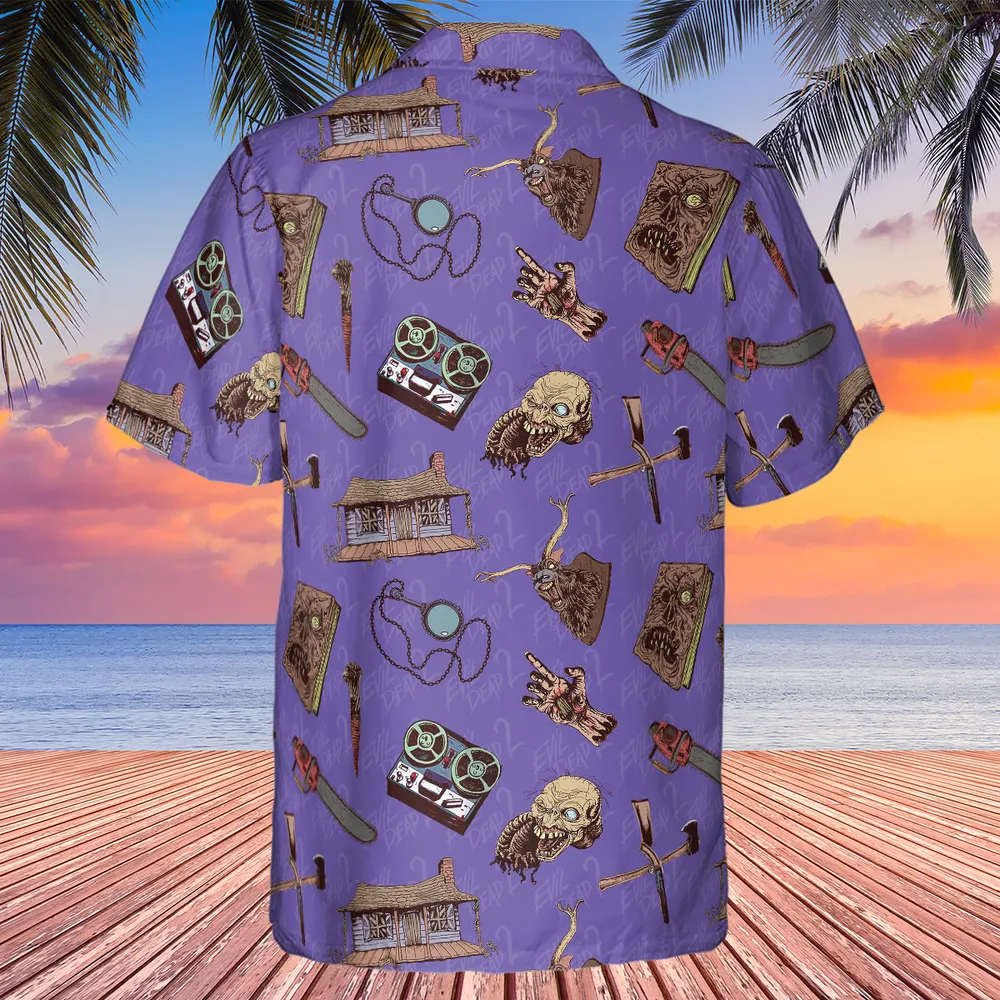 Evil Dead Horror Hawaiian Shirt - 3