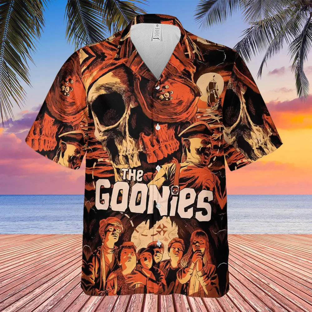 The Goonies Pattern Hawaiian Shirt - 2