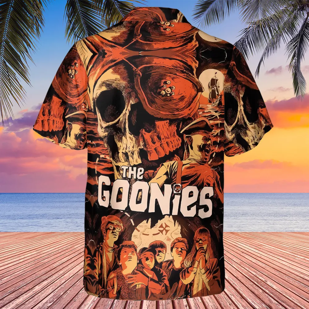 The Goonies Pattern Hawaiian Shirt - 3