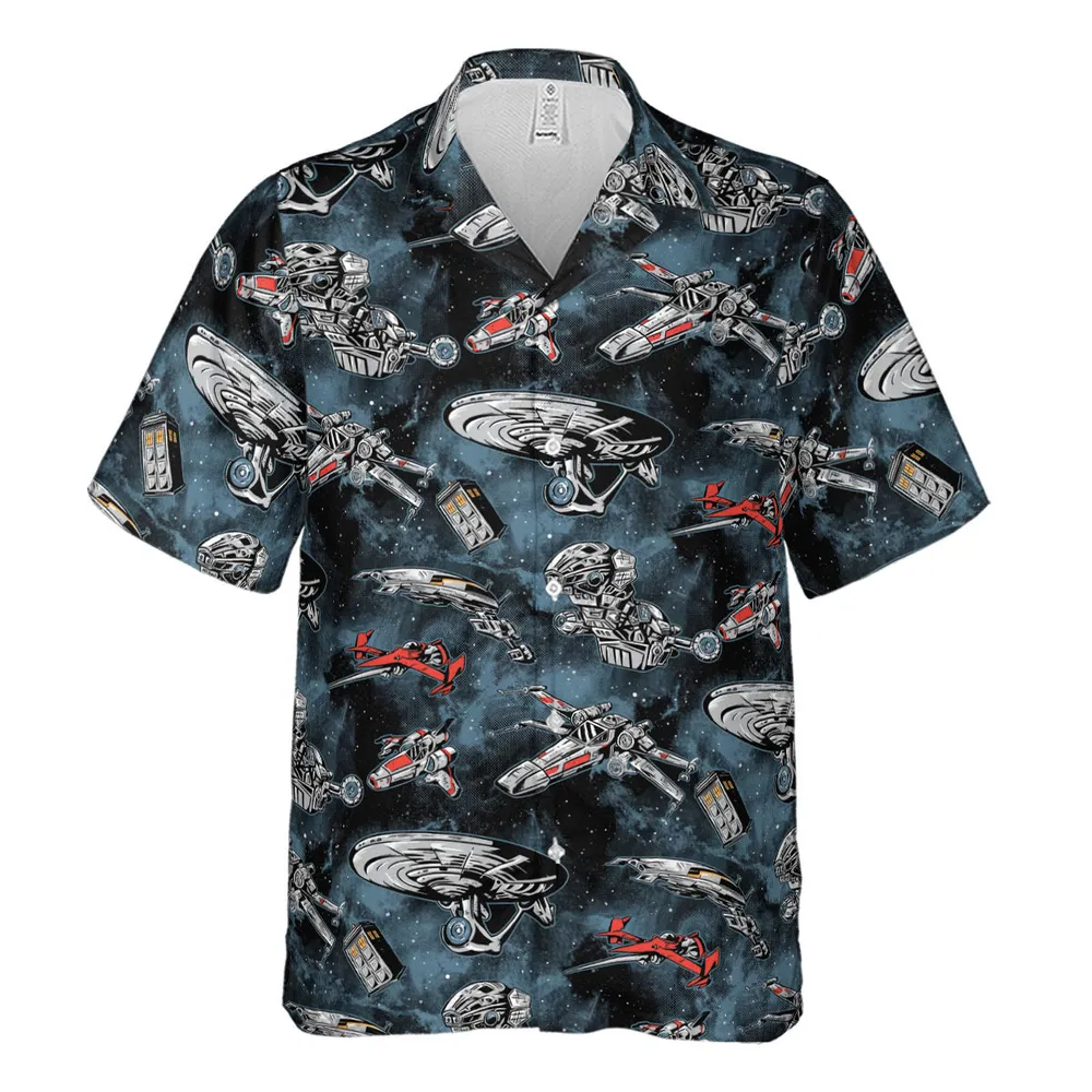 Ultimate Space Fleet Hawaiian Shirt - 2