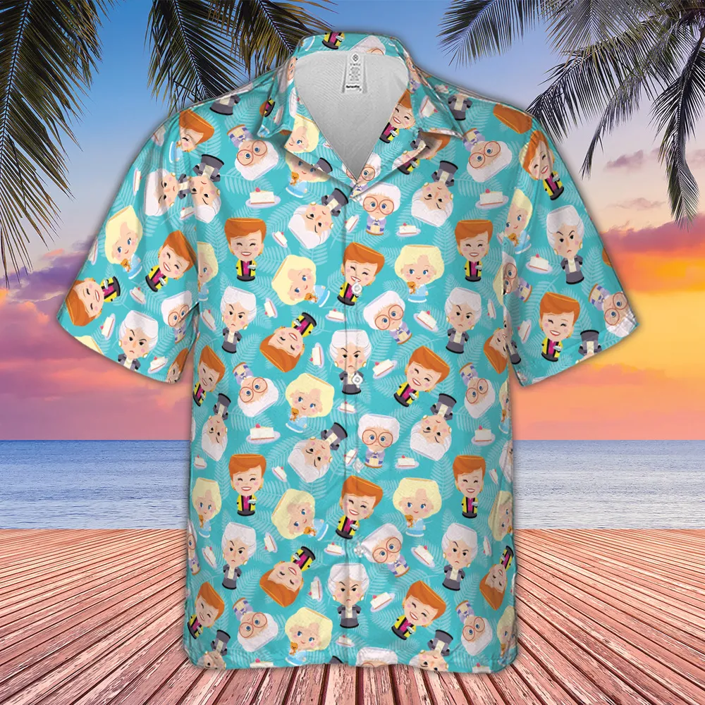 Little Dolls The Golden Girls Hawaiian Shirt - 2