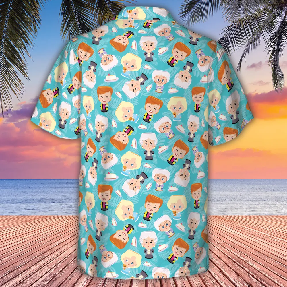 Little Dolls The Golden Girls Hawaiian Shirt - 3