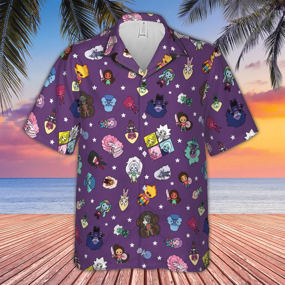Crystal Gems Steven Universe Hawaiian Shirt - 2