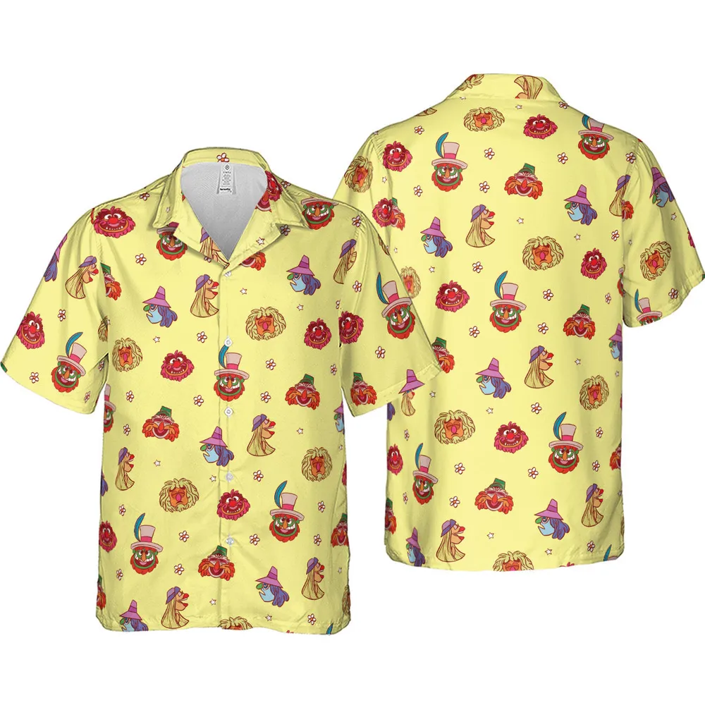The Electric Mayhem Characters The Muppet Show Hawaiian Shirt - 4
