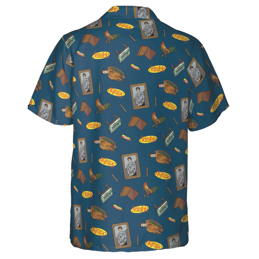 Seinfeld Kramer Icons Pop Culture Hawaiian Shirt - 3