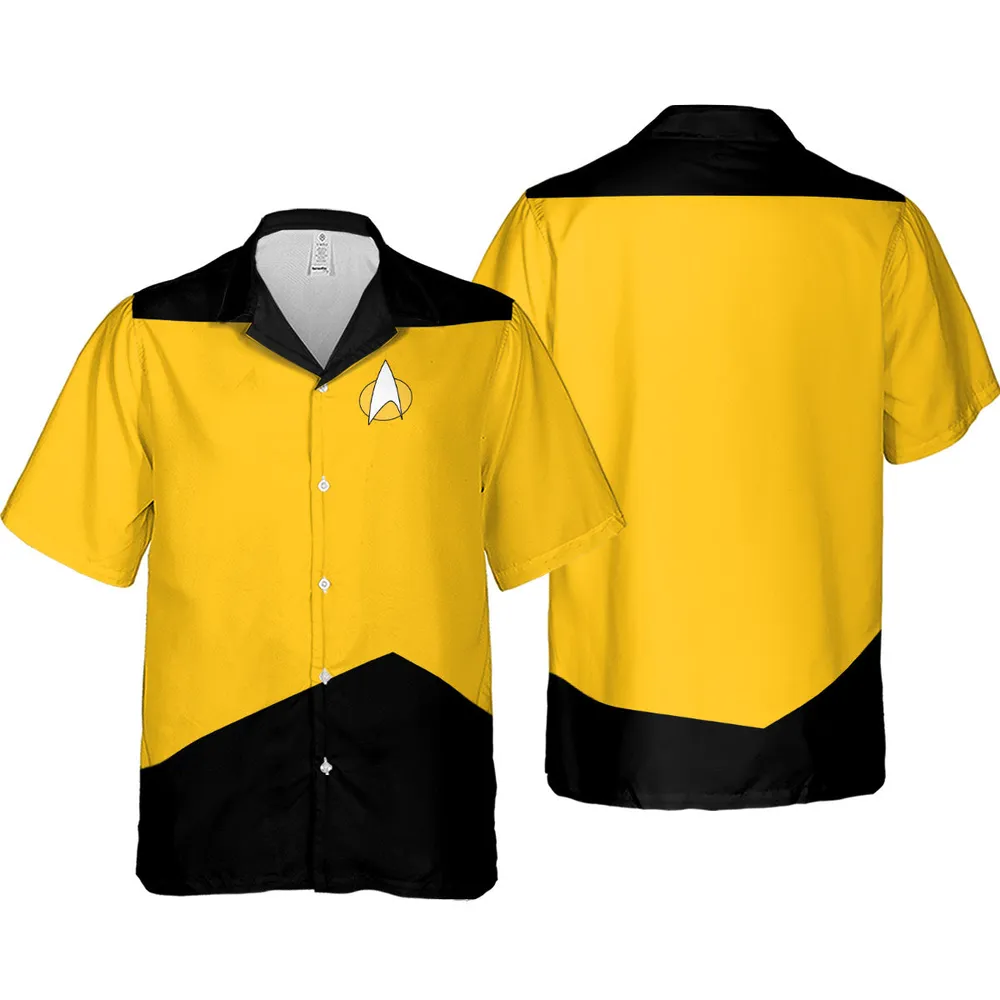 The Next Generation Star Trek Hawaiian Shirt - 4