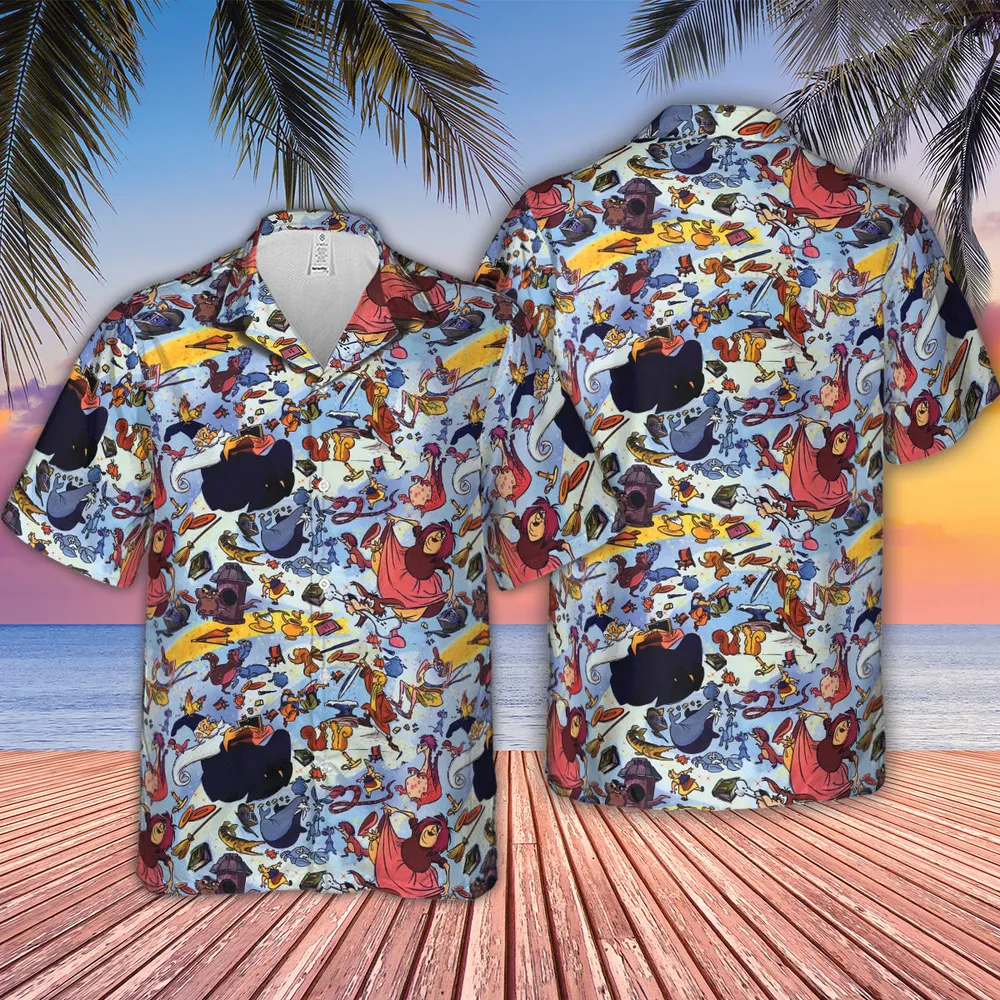 King Arthur The Sword in the Stone Hawaiian Shirt - 4