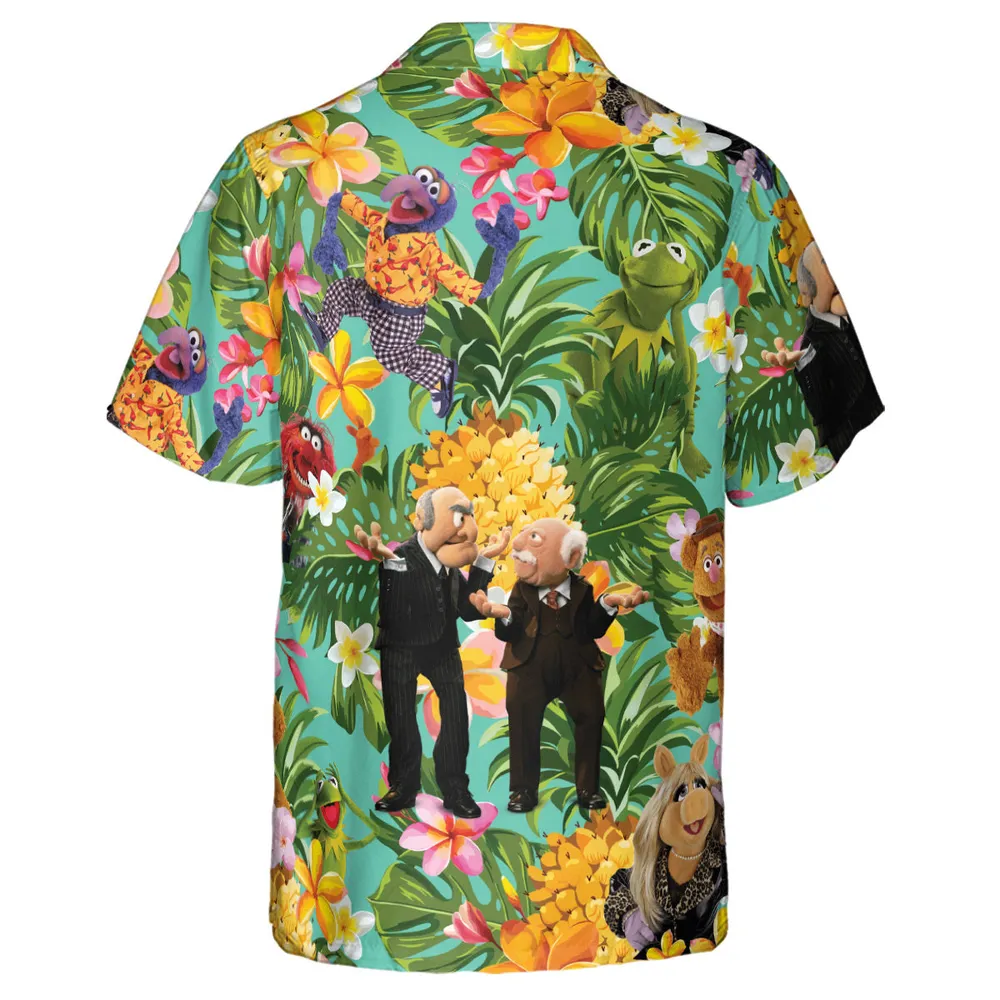 Statler And Waldorf Muppets Tropical Hawaiian Shirt - 3