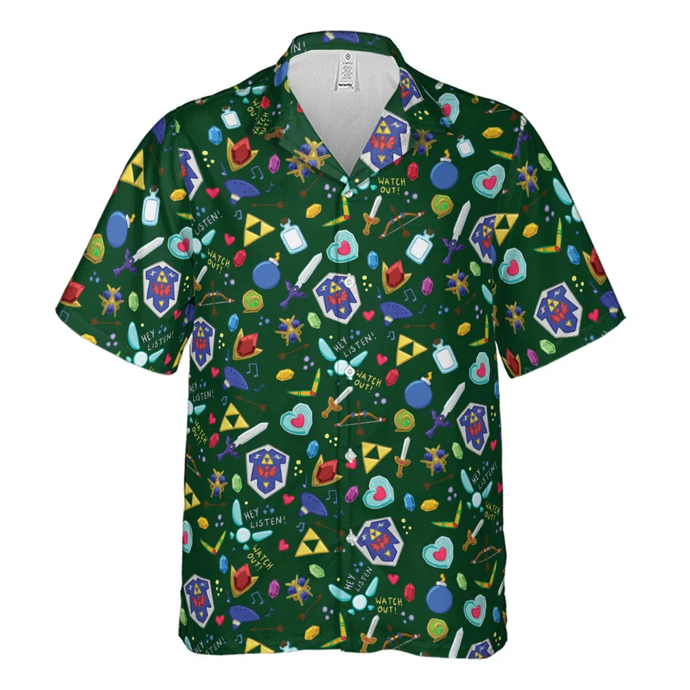 The Legend Of Zelda Hawaiian Shirt - 2