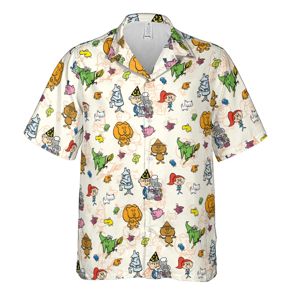 Chibi Tales Of The Wizard Of Oz Hawaiian Shirt - 2