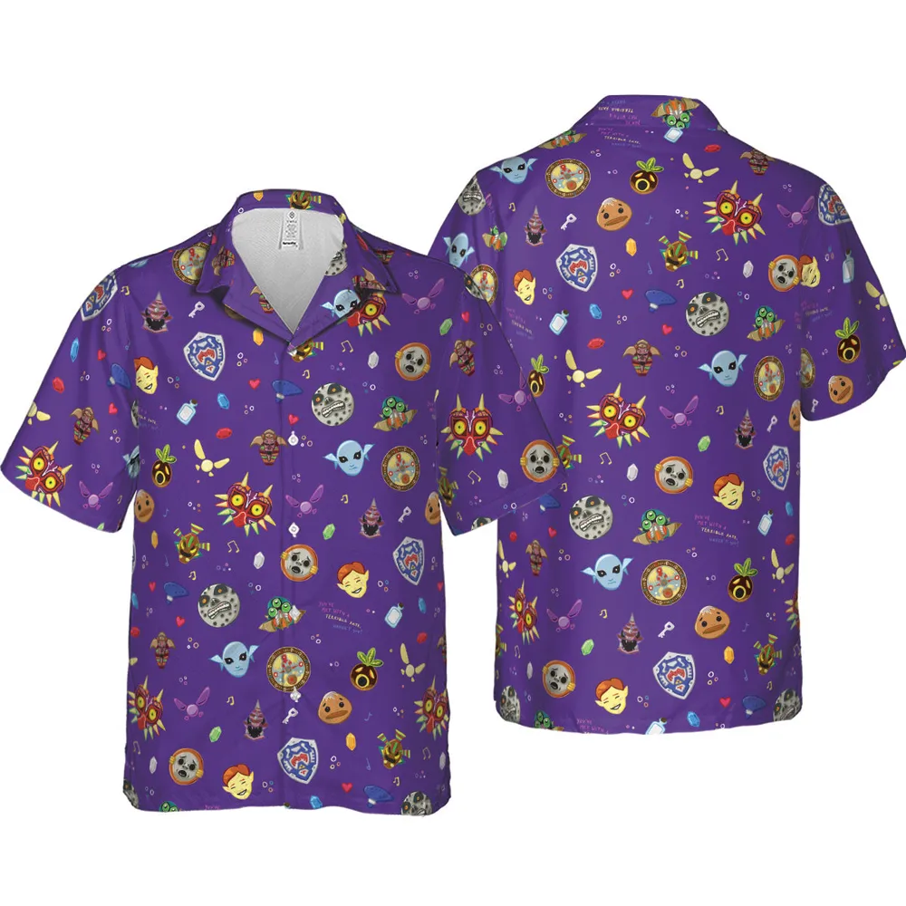 The Final Days The Legend of Zelda Hawaiian Shirt - 4