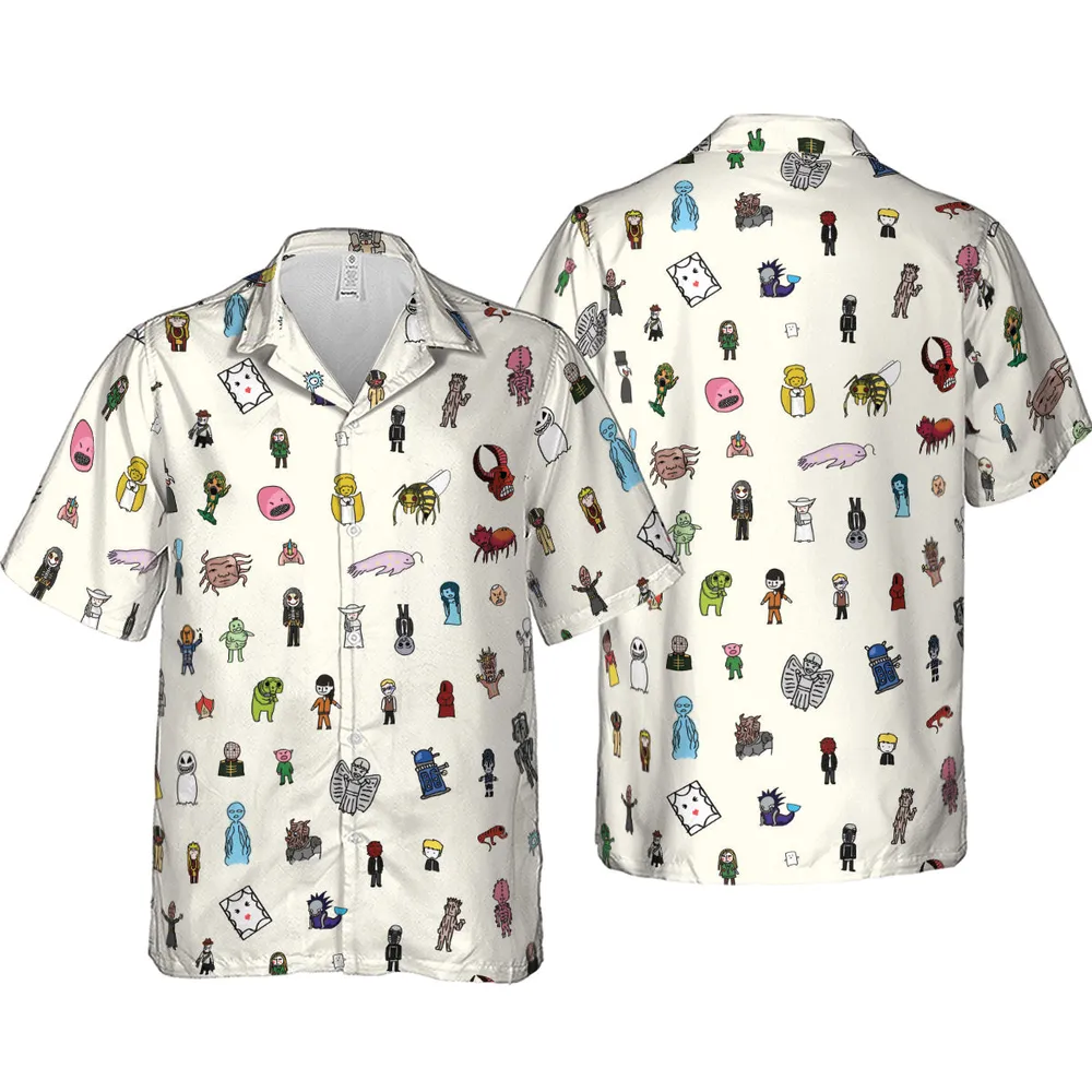 Doctor Who Universe Hawaiian Shirt - 4