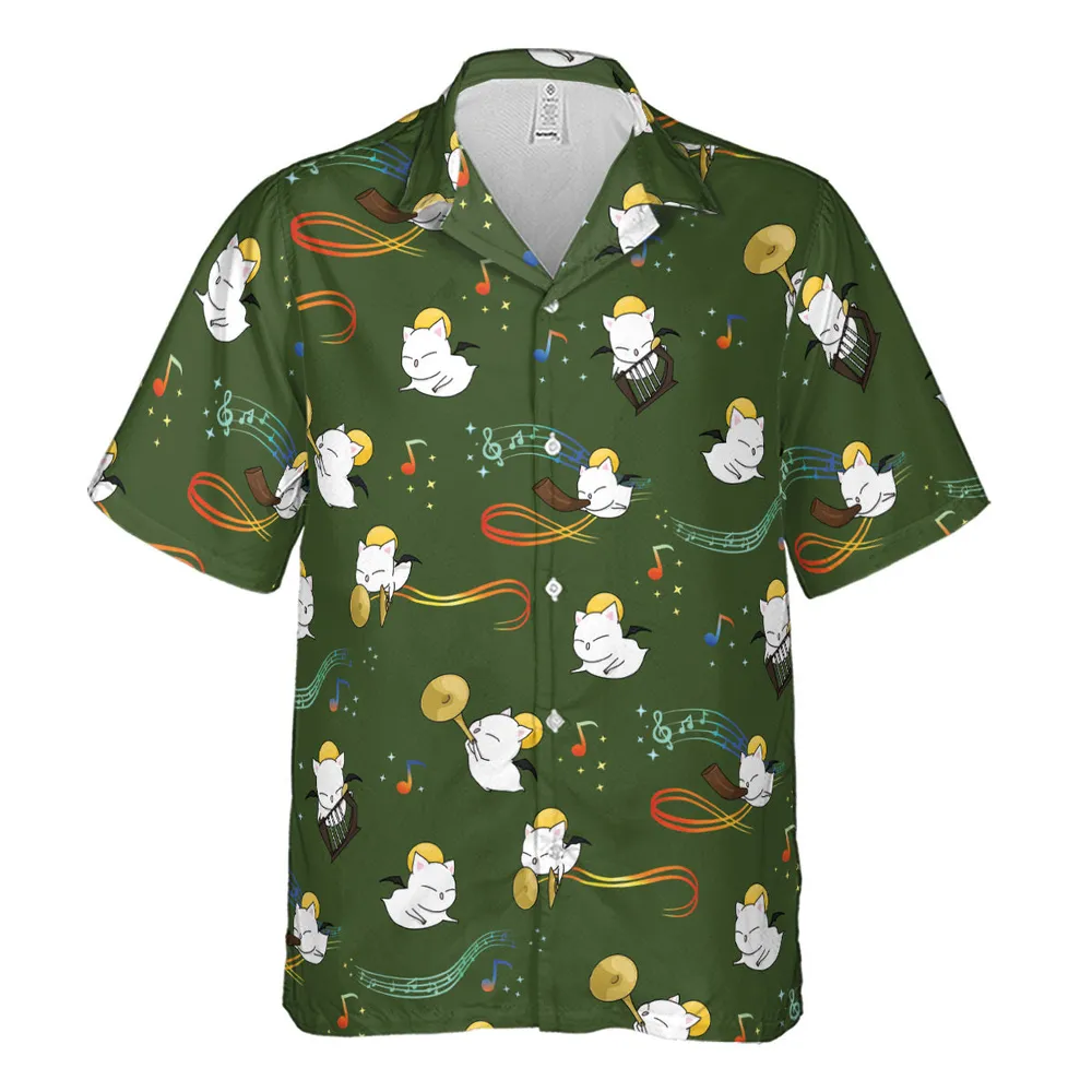 Moggle Music Final Fantasy Hawaiian Shirt - 2