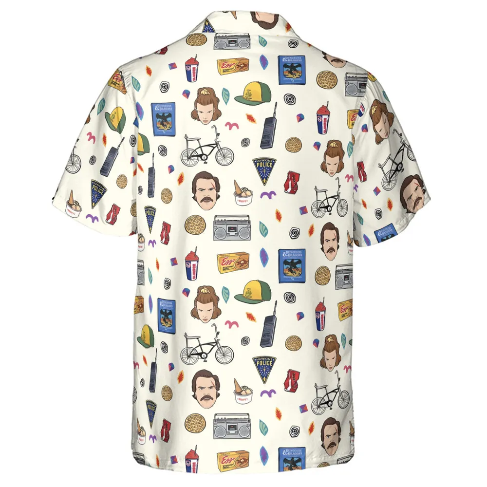 Stranger Things Collection Hawaiian Shirt - 3