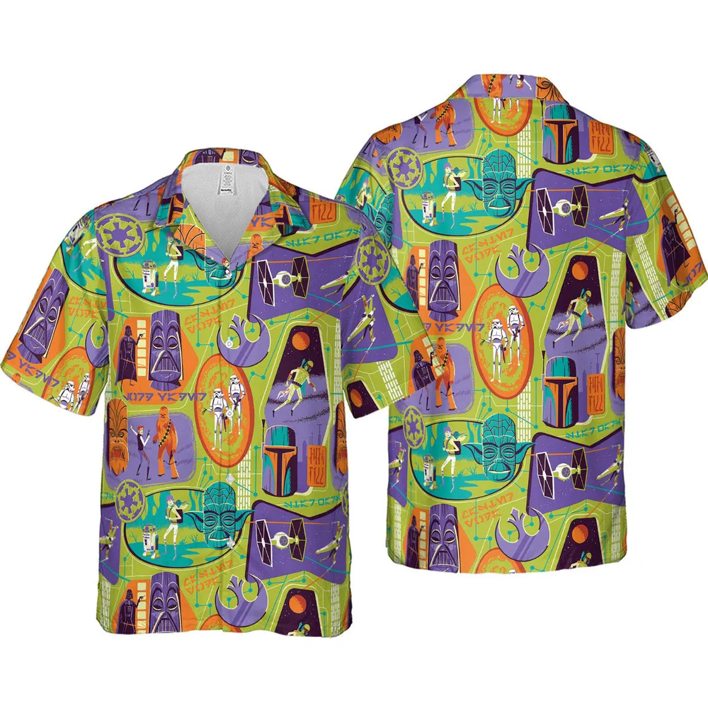 Summer Vibe Star Wars Hawaiian Shirt - 4