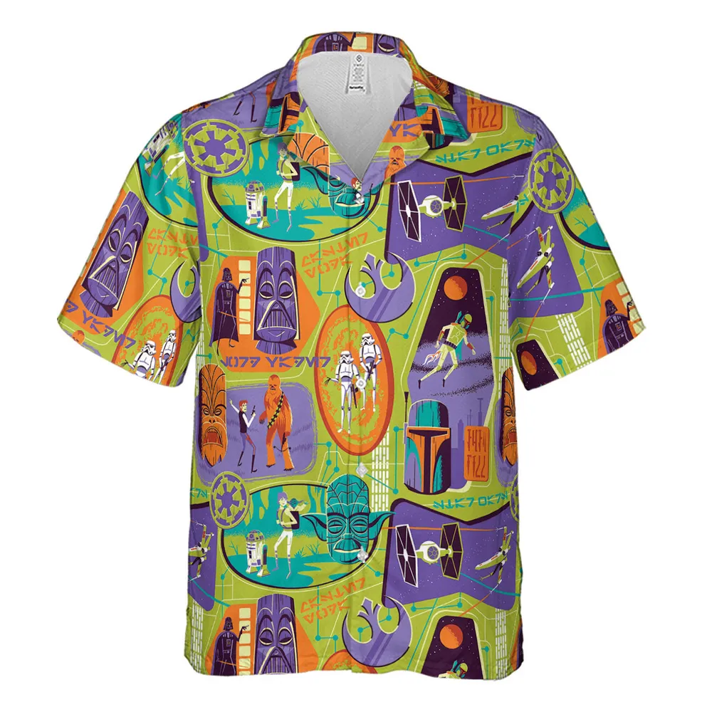 Summer Vibe Star Wars Hawaiian Shirt - 2