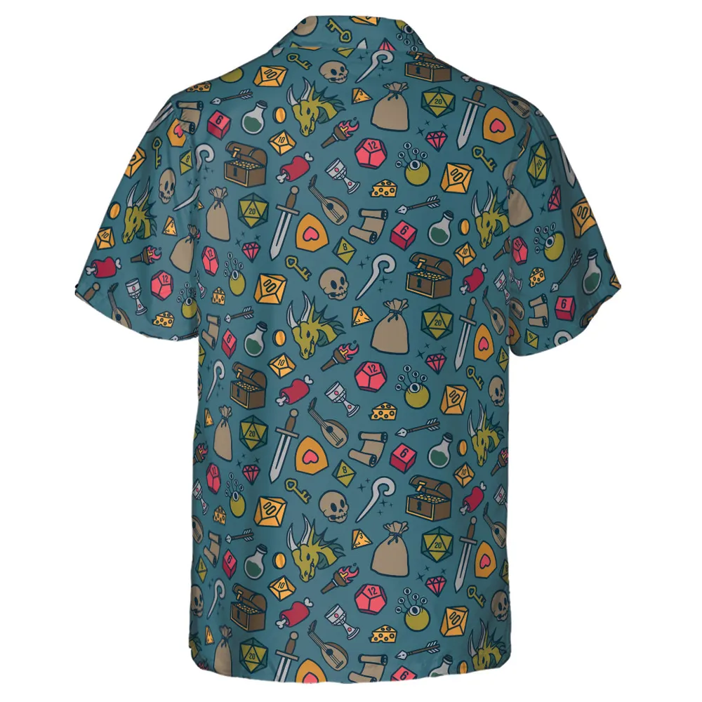 Play Your Role DnD Hawaiian Shirt - 3