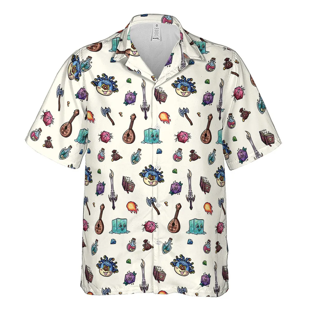 RPG Classics Pack DnD Hawaiian Shirt - 2