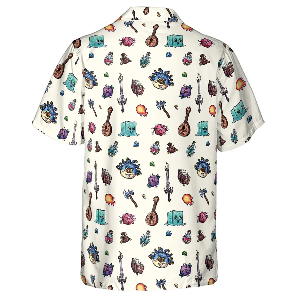 RPG Classics Pack DnD Hawaiian Shirt - 3