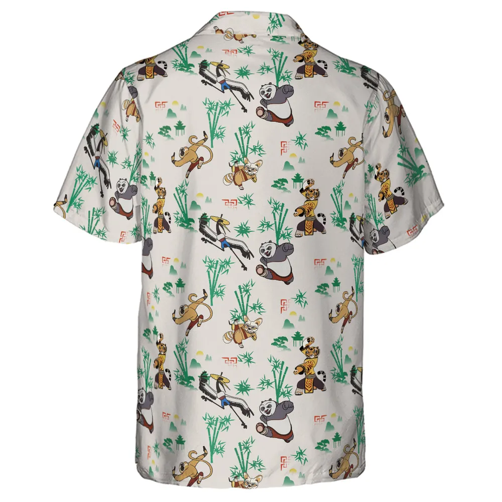 Kung Fu Panda Characters Hawaiian Shirt - 3