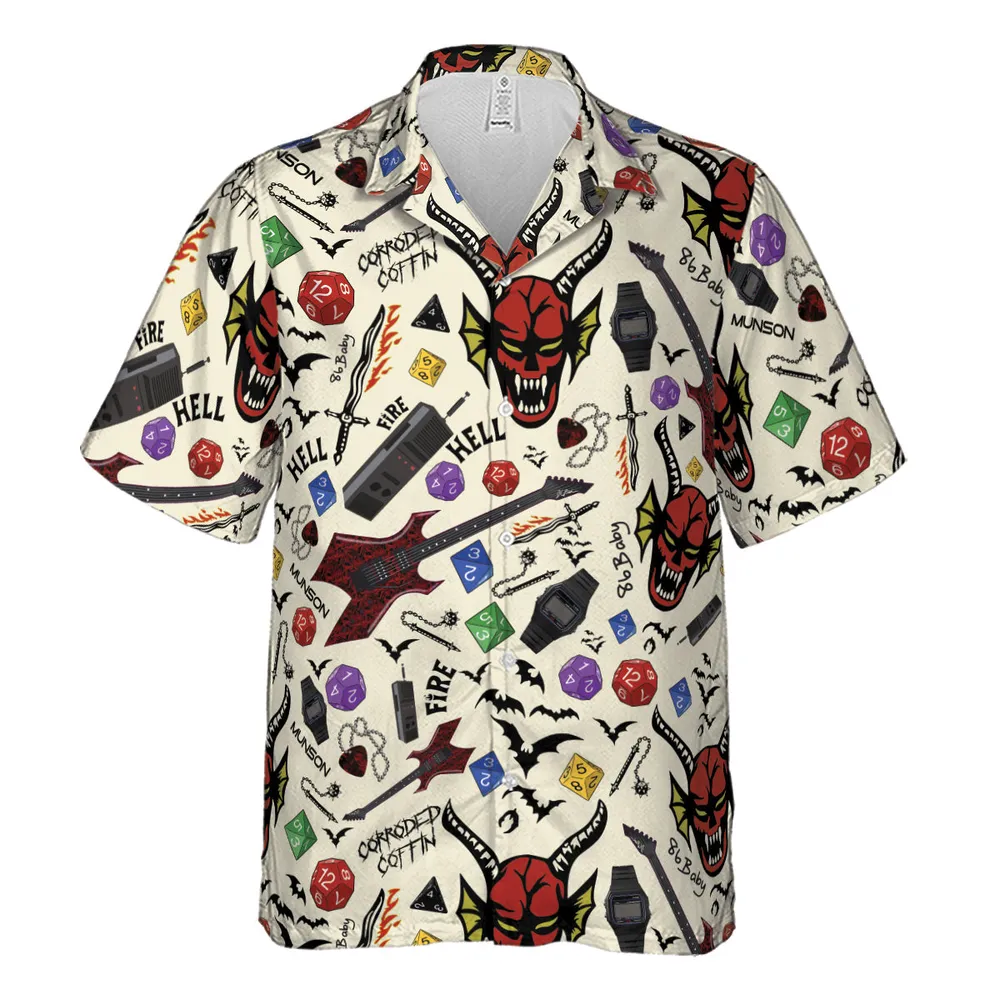 Hellfire Club Stranger Things Hawaiian Shirt - 2