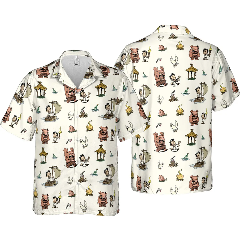Don't Starve Collection Hawaiian Shirt - 4