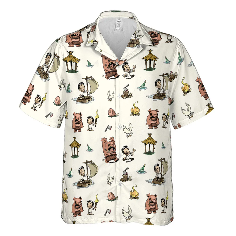 Don't Starve Collection Hawaiian Shirt - 2