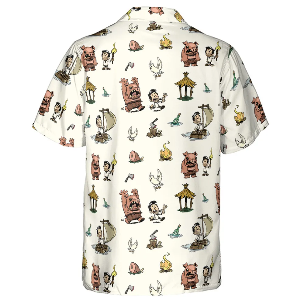 Don't Starve Collection Hawaiian Shirt - 3